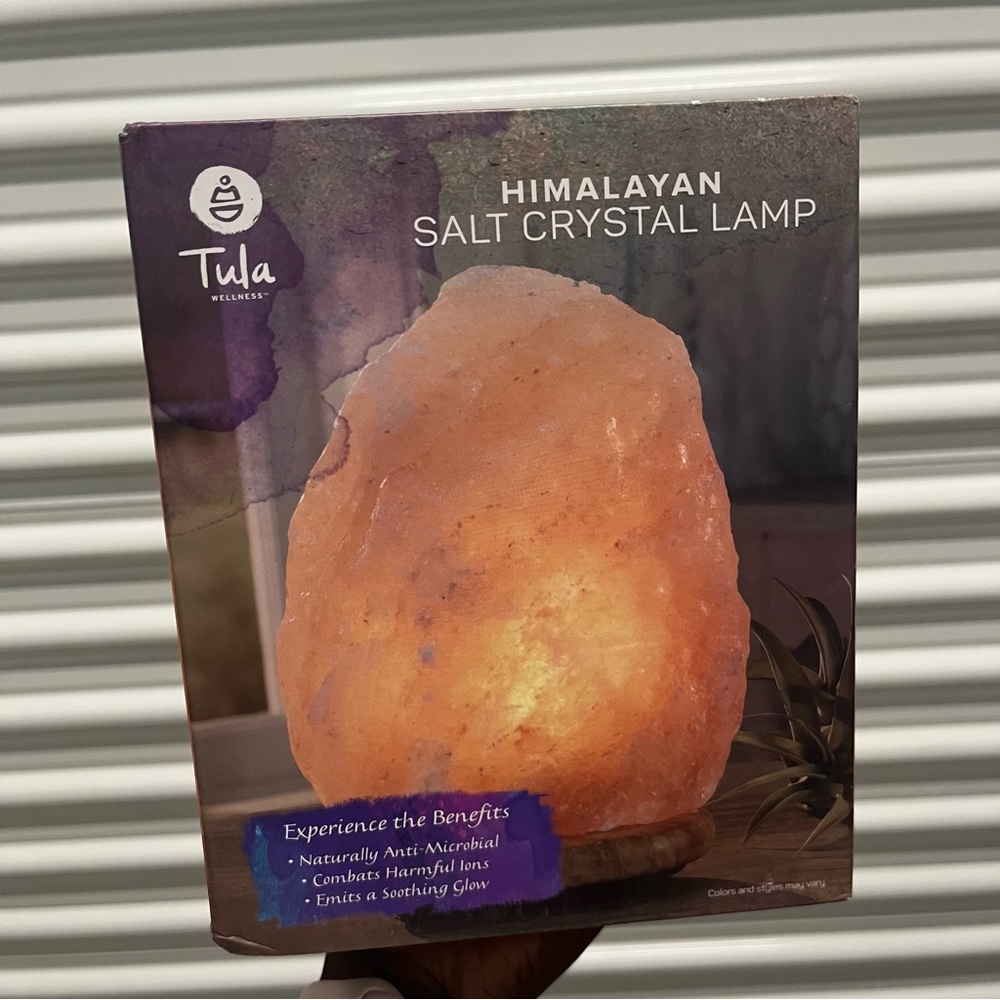 TULA Wellness Himalayan Salt Crystal Lamp